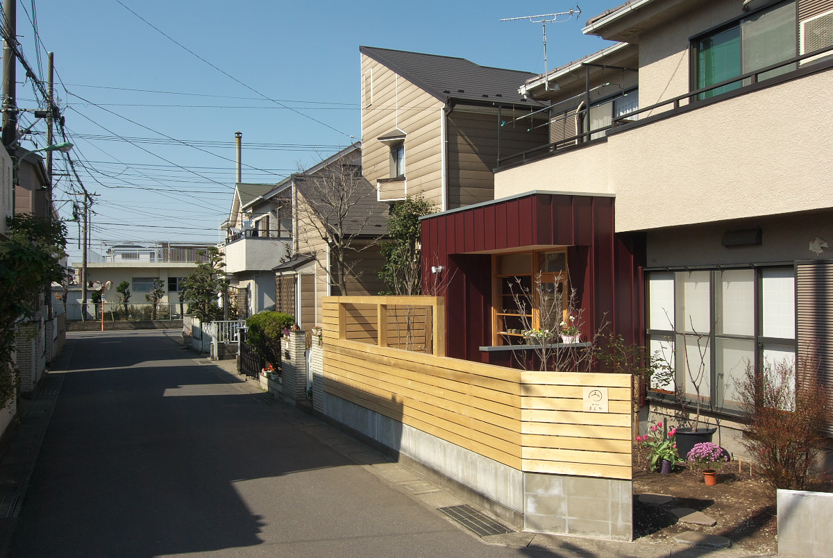 カフェの外観